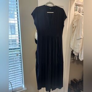 ME & EM V-Neck Long Dress